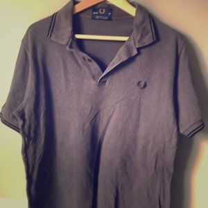 Fred Perry Polo - Gray - MADE IN ENGLAND